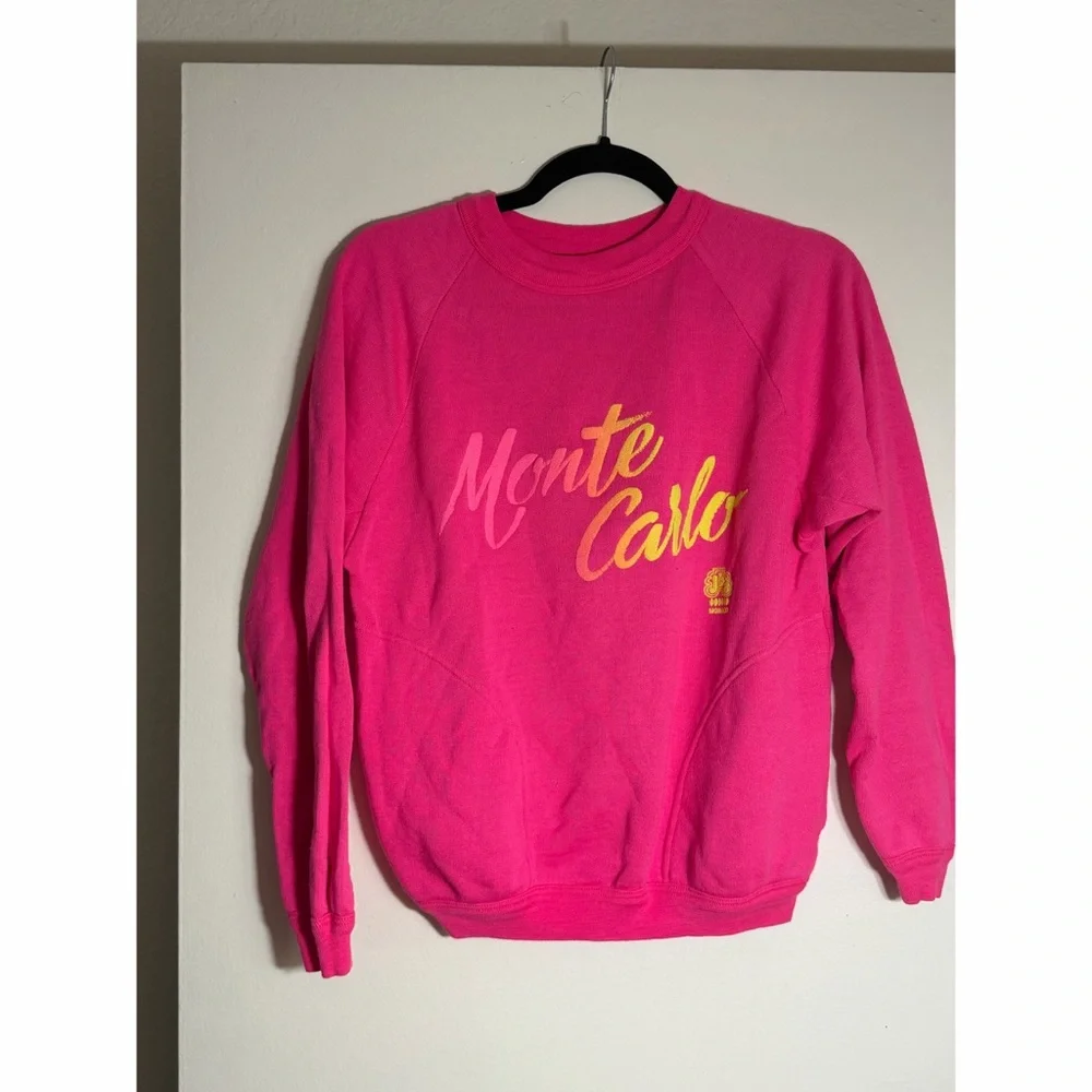 Pink Women's Crew Neck Sweater - Picture 1 of 2
